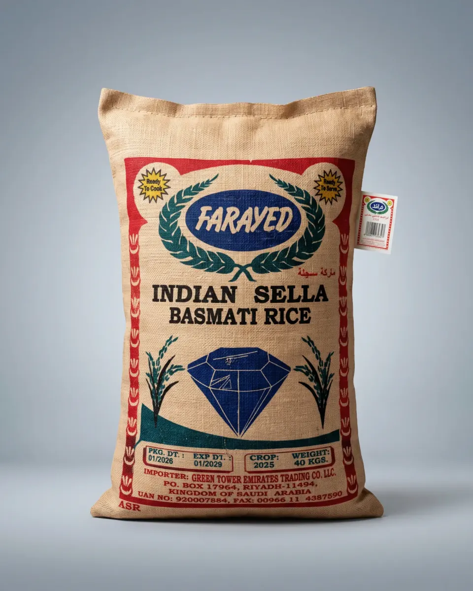 Indian Sella Basmati Rice by Farayed